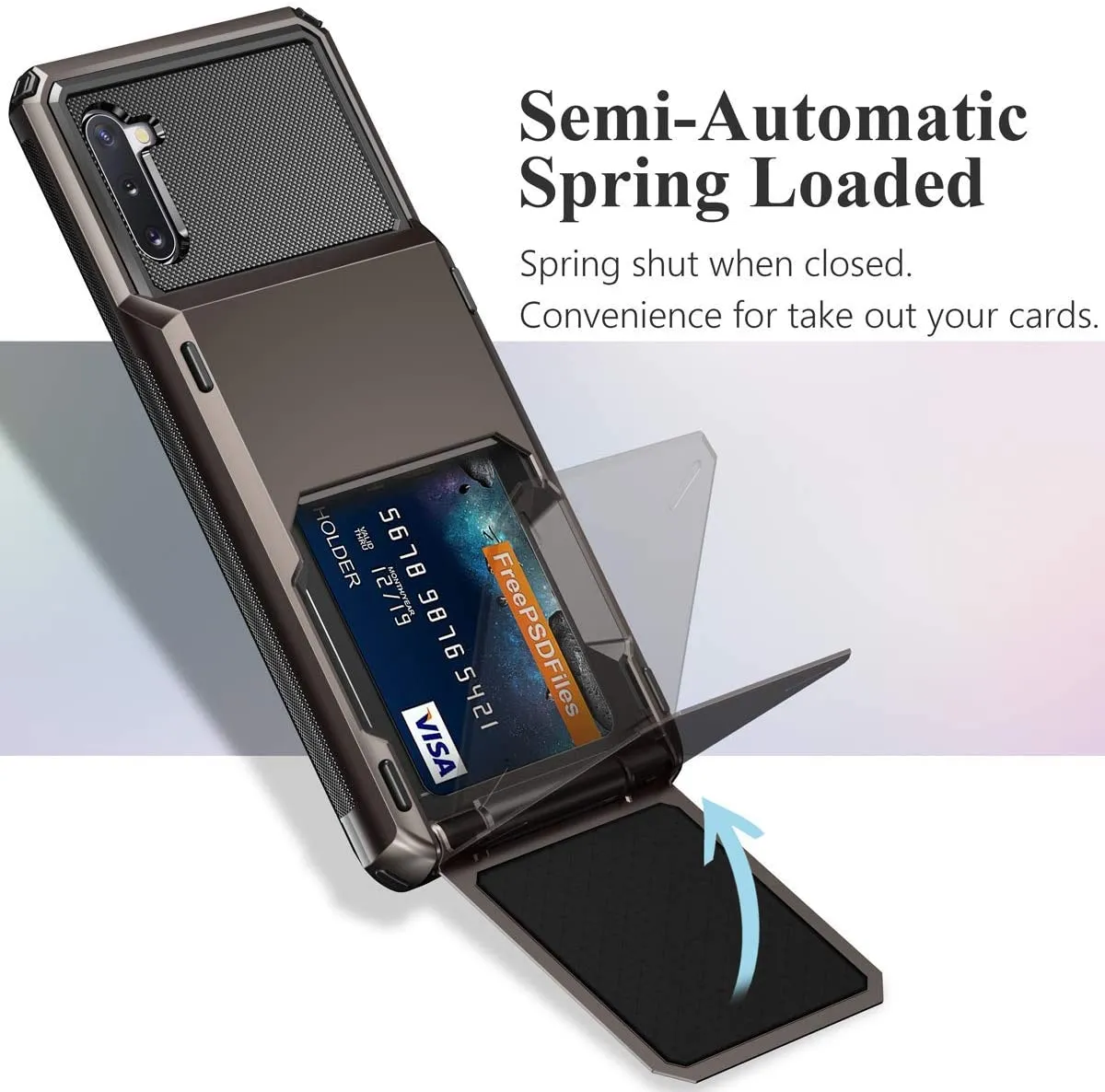 Shockproof Wallet Case For Samsung Galaxy Note