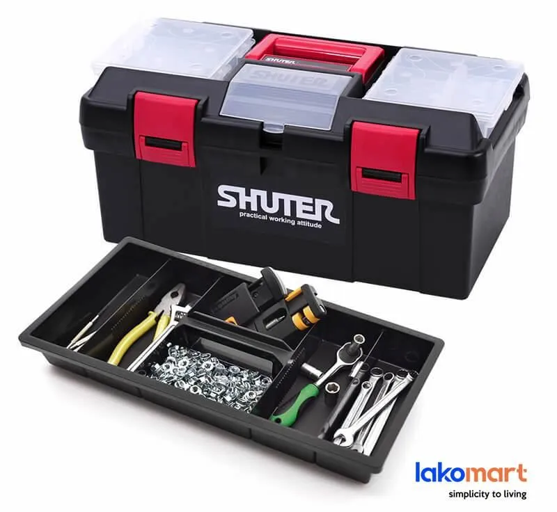SHUTER - Tool Box Plastic / Storage Box / Tool Organizer -