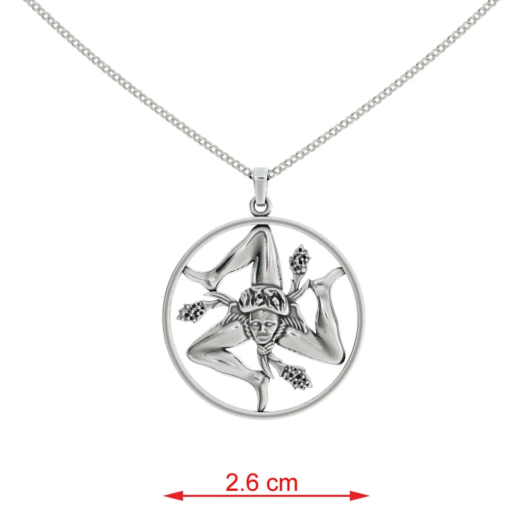 Sicilian Circle Pendant