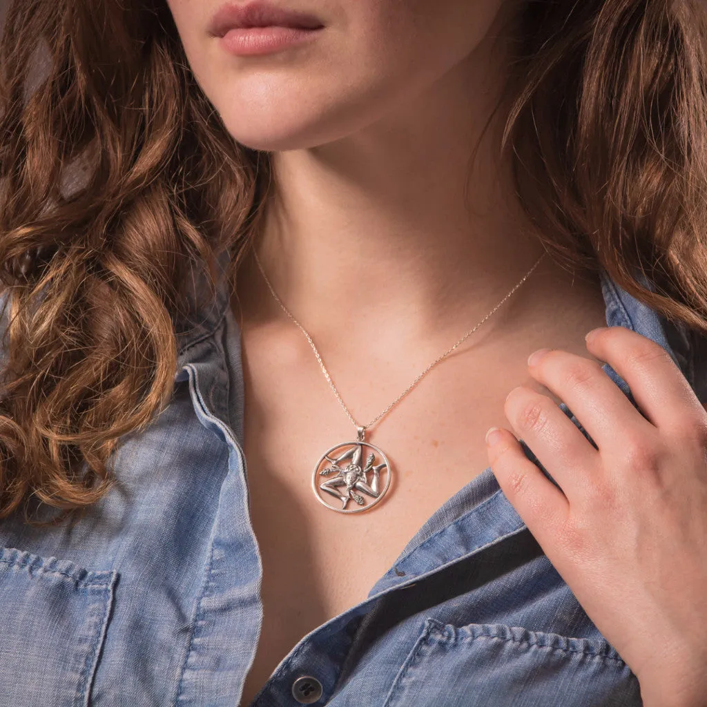 Sicilian Circle Pendant