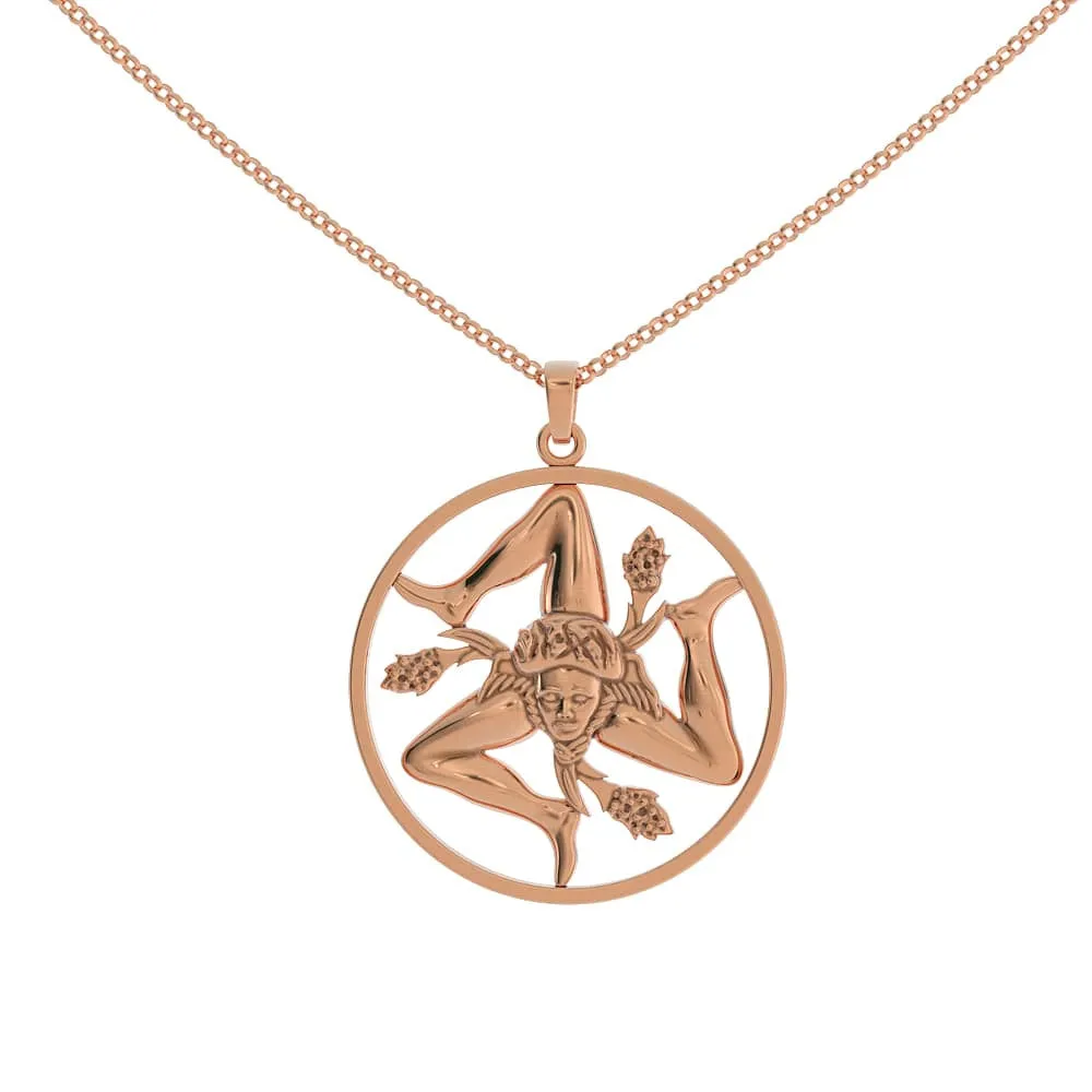 Sicilian Circle Pendant