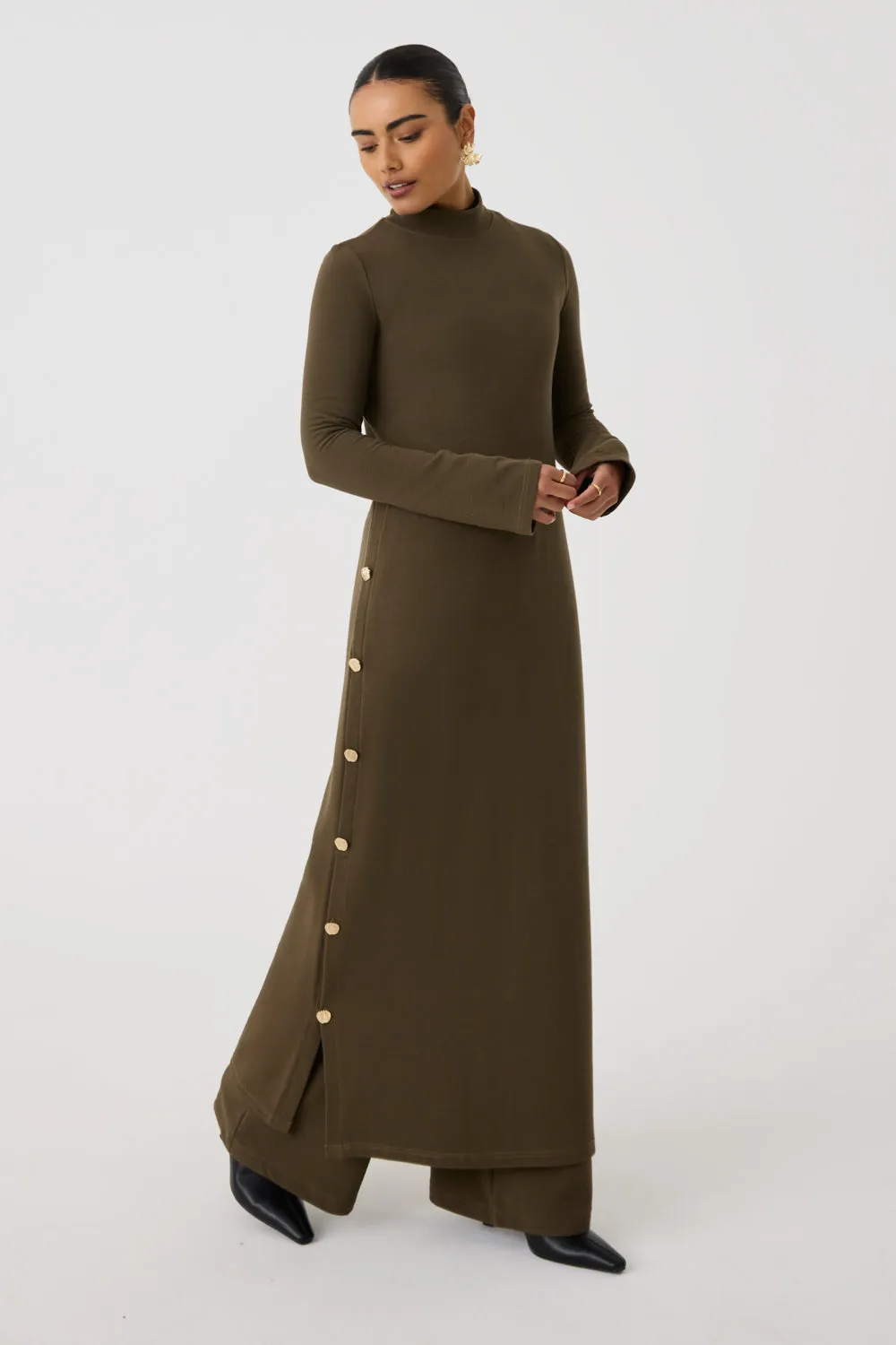 Side Split Dress
