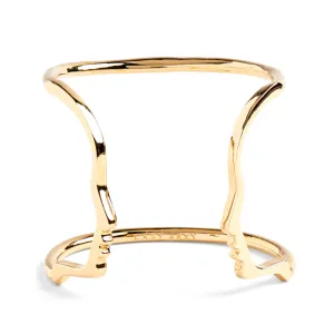 Silhouette Cuff in Gold