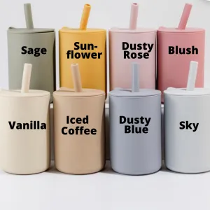 Silicone Straw Cup