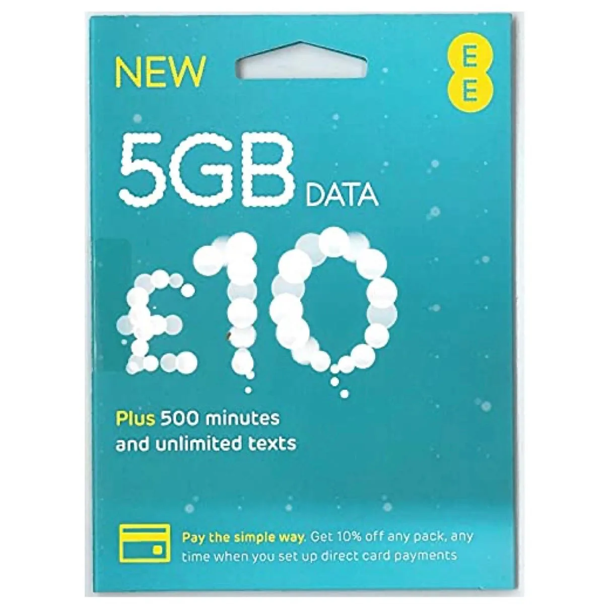 Sim Card EE 5GB Data