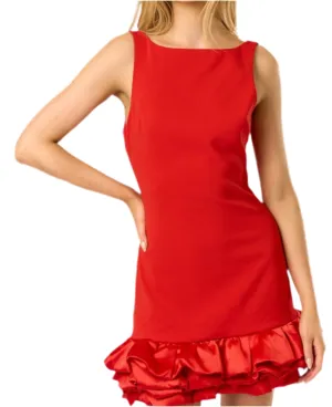 Slay N Sleeveless Bubble Dress
