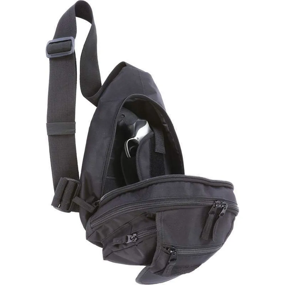 Sling Bag Day Pack Pistol Holder Concealed Hand Gun CCW Shoulder Holster