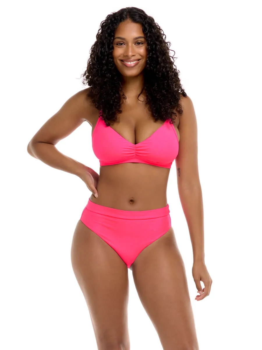 Smoothies Drew Bralette In Bubble Gum