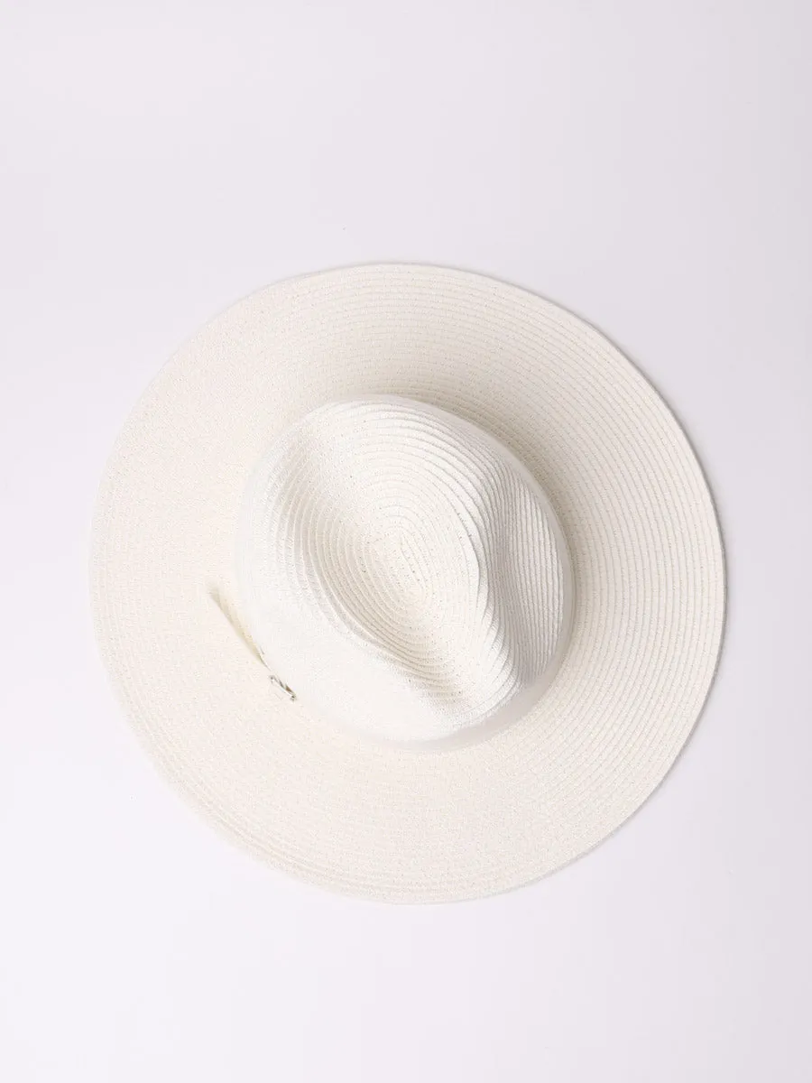 Solana Hat in White