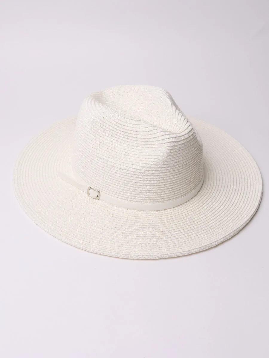 Solana Hat in White