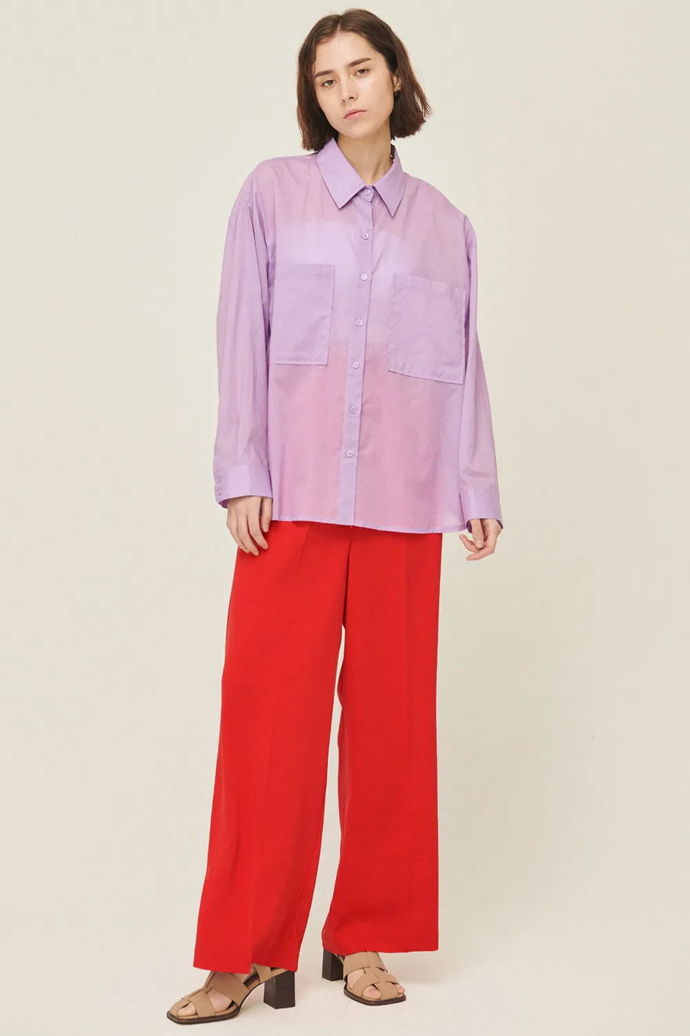 Sophia Relaxed Fit Cotton Shirt