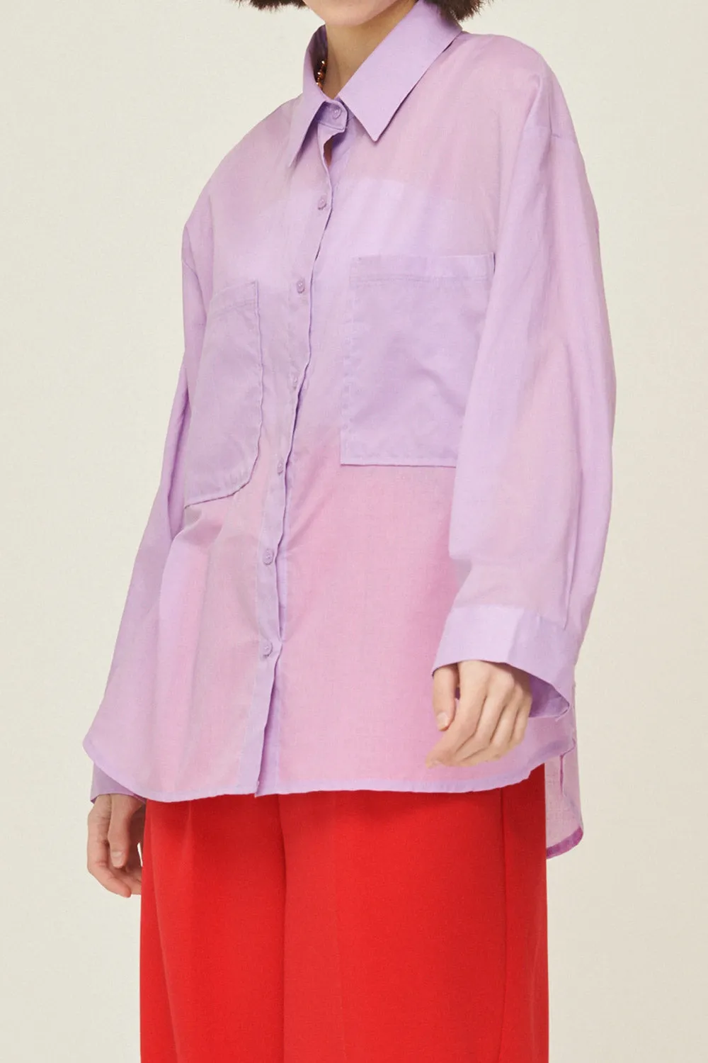 Sophia Relaxed Fit Cotton Shirt