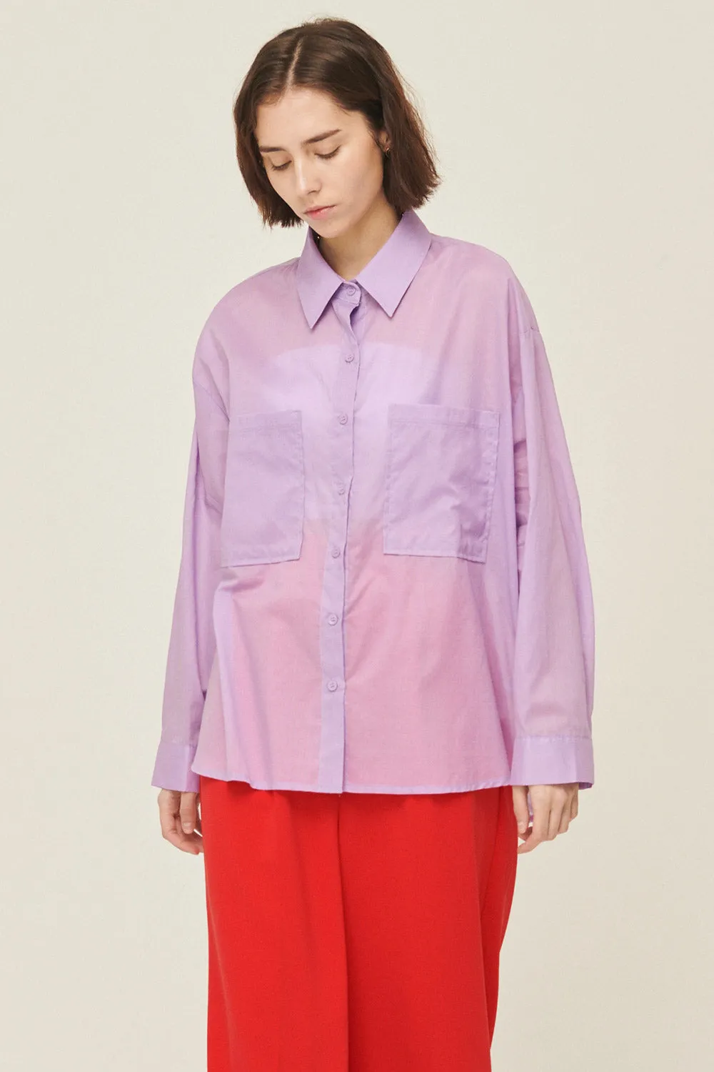 Sophia Relaxed Fit Cotton Shirt