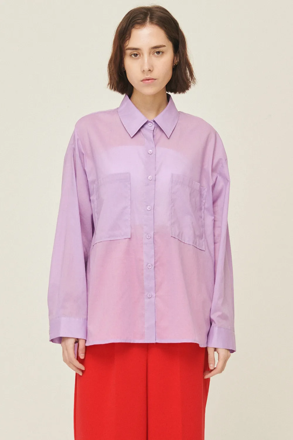 Sophia Relaxed Fit Cotton Shirt