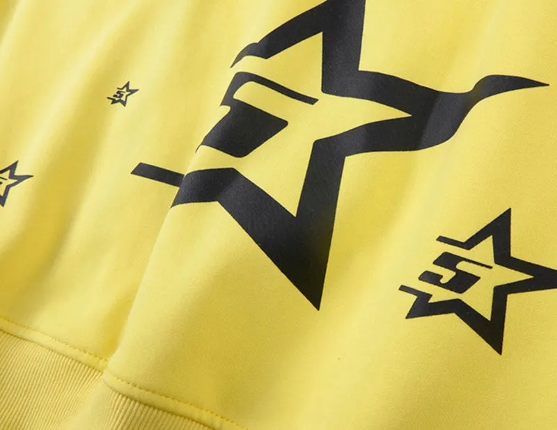 Sp5der Double Layer 5 Star Zip Hoodie