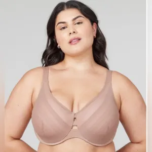 Spanx illusion lace minimizer nude bra NWT
