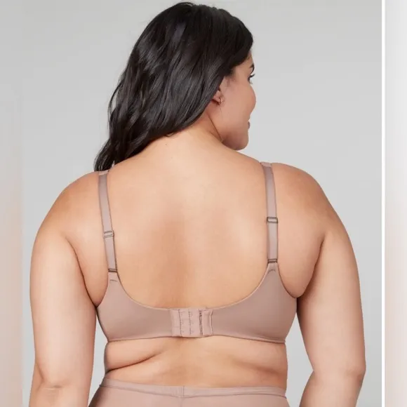 Spanx illusion lace minimizer nude bra NWT