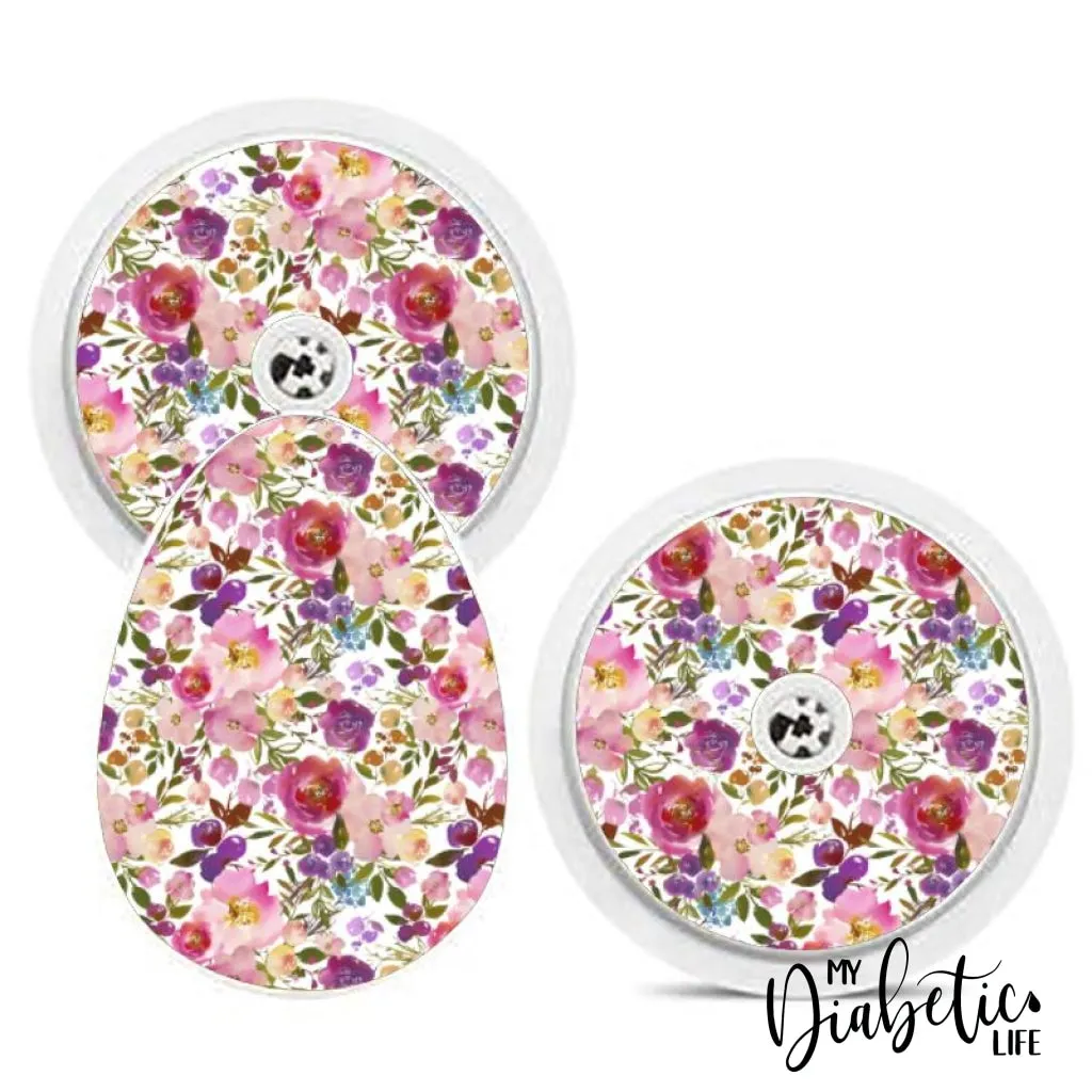 Spring Lush Floral - Bubble Reader Sticker