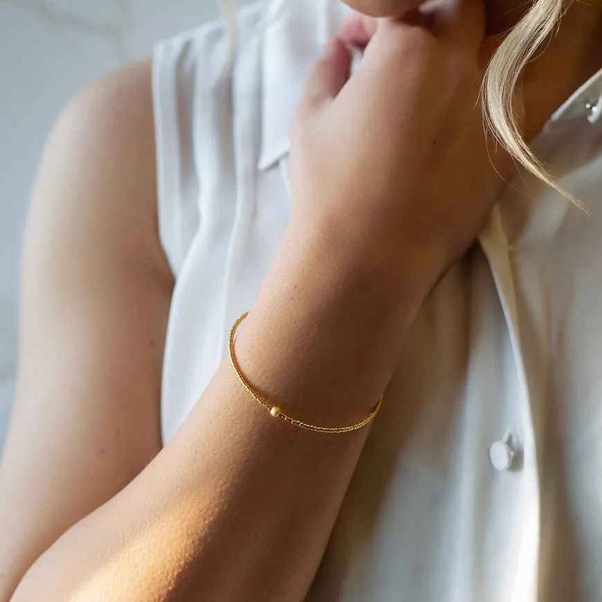 Sprinkles Bangle - Gold