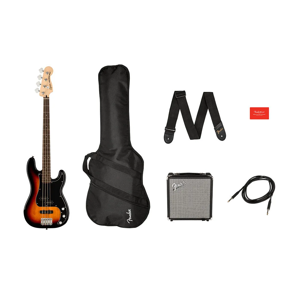 Squier Affinity Series Precision Bass PJ Pack 3 Color Sunburst