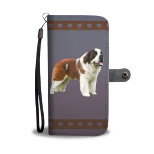 St Bernard Phone Case Wallet