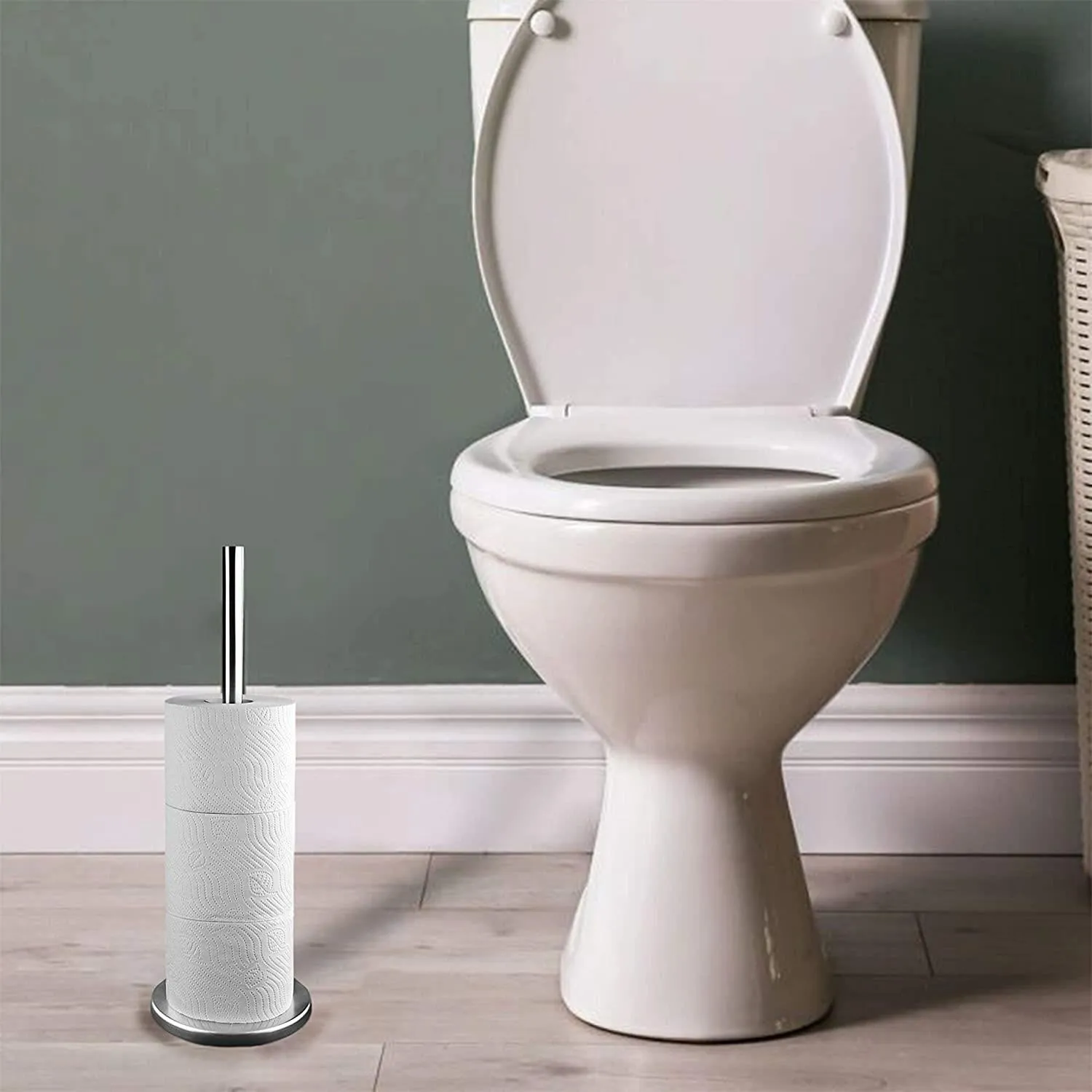 Stainless Steel Bathroom Toilet Paper Roll Holder
