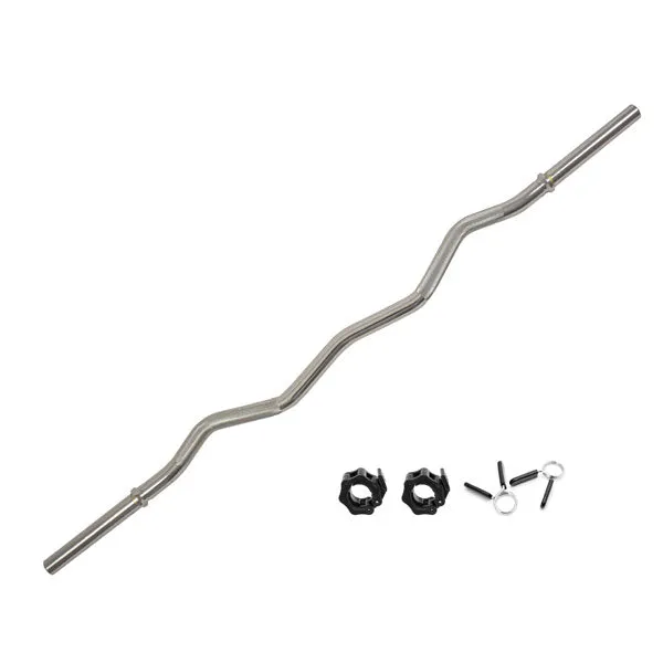 Standard EZ Curl Bar - Nickel (28mm)