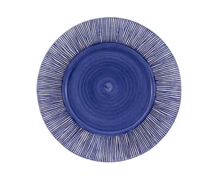 Straw Charger Plates