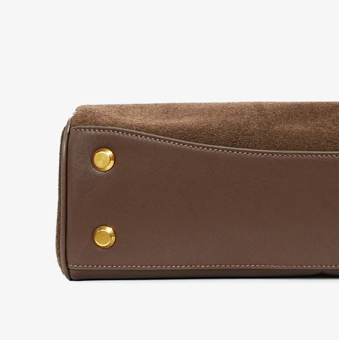 Suede Shoulder Bag