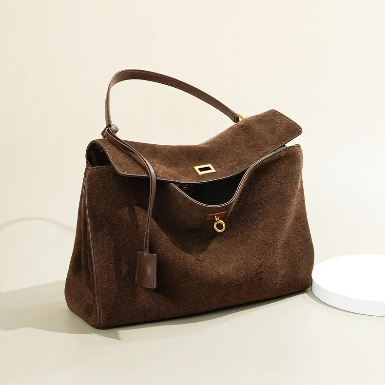 Suede Shoulder Bag