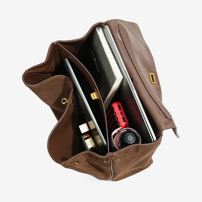 Suede Shoulder Bag