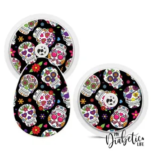 Sugar Skulls - Bubble Reader Sticker