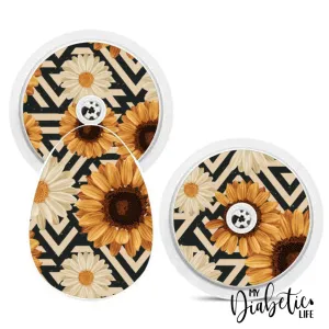 Sunflowers #1 - Bubble Reader Sticker