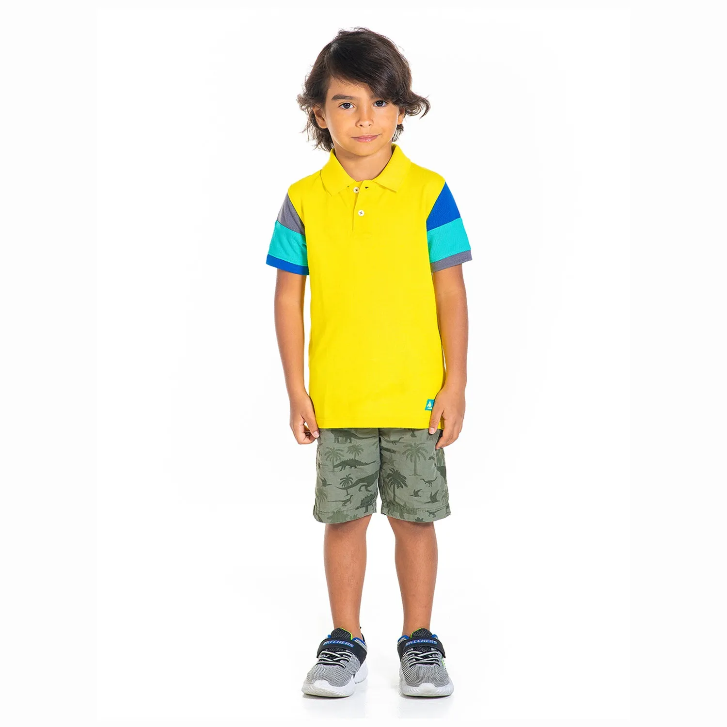 Sunny Colorblock Polo