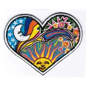 Sunny heart kangasmerkki