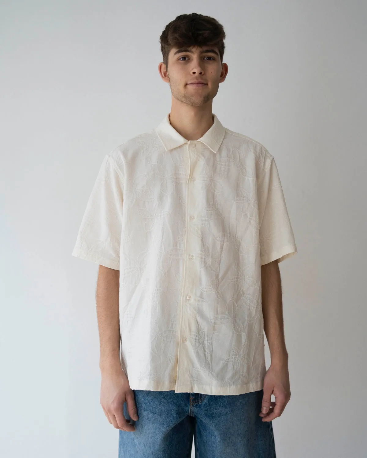 Sunny Mesh Shirt - Off White