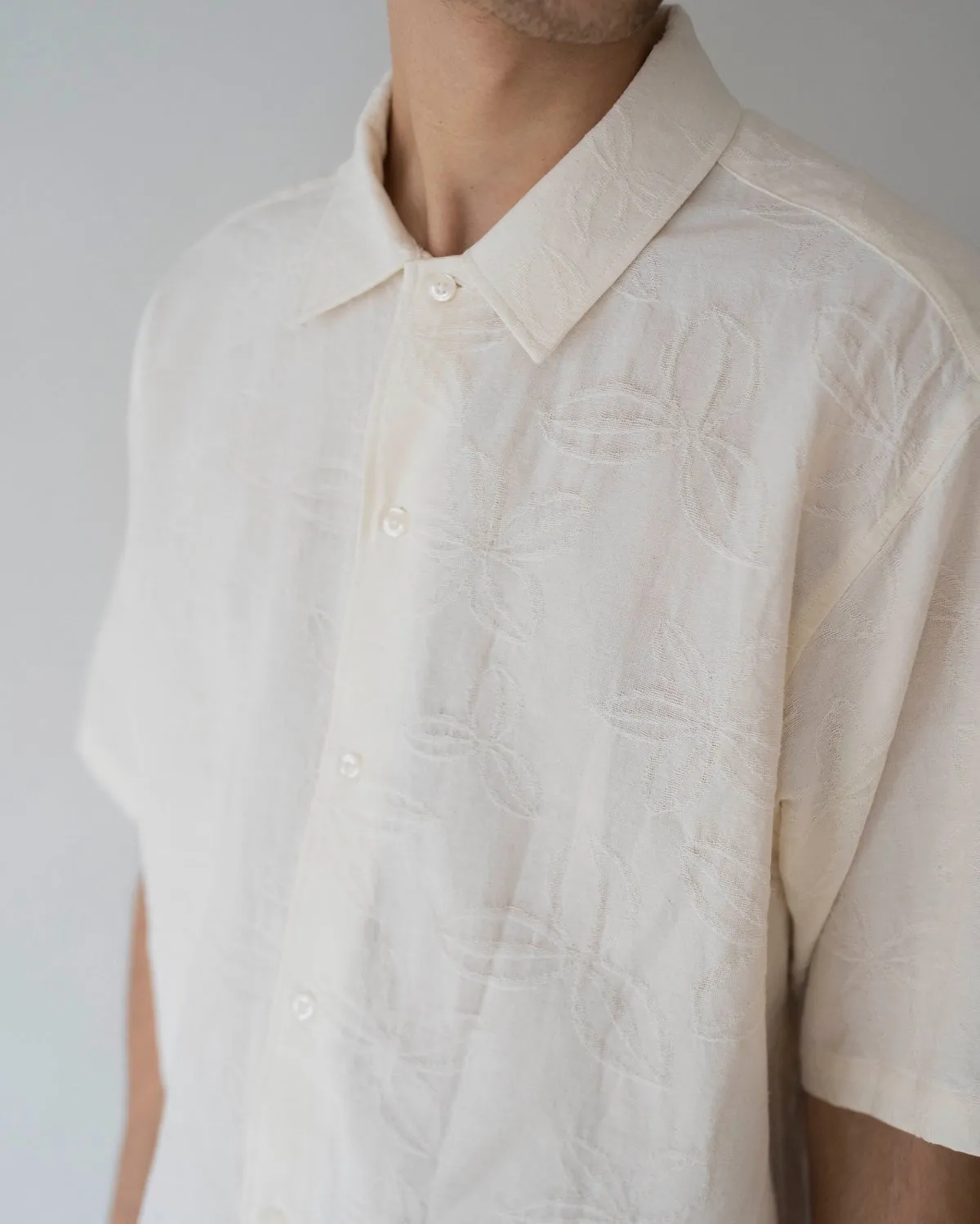 Sunny Mesh Shirt - Off White