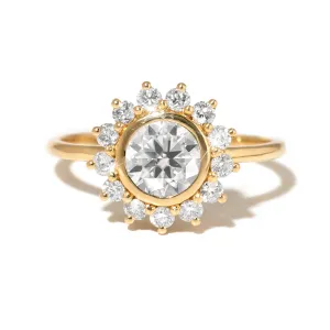 Sunny Moissanite Ring