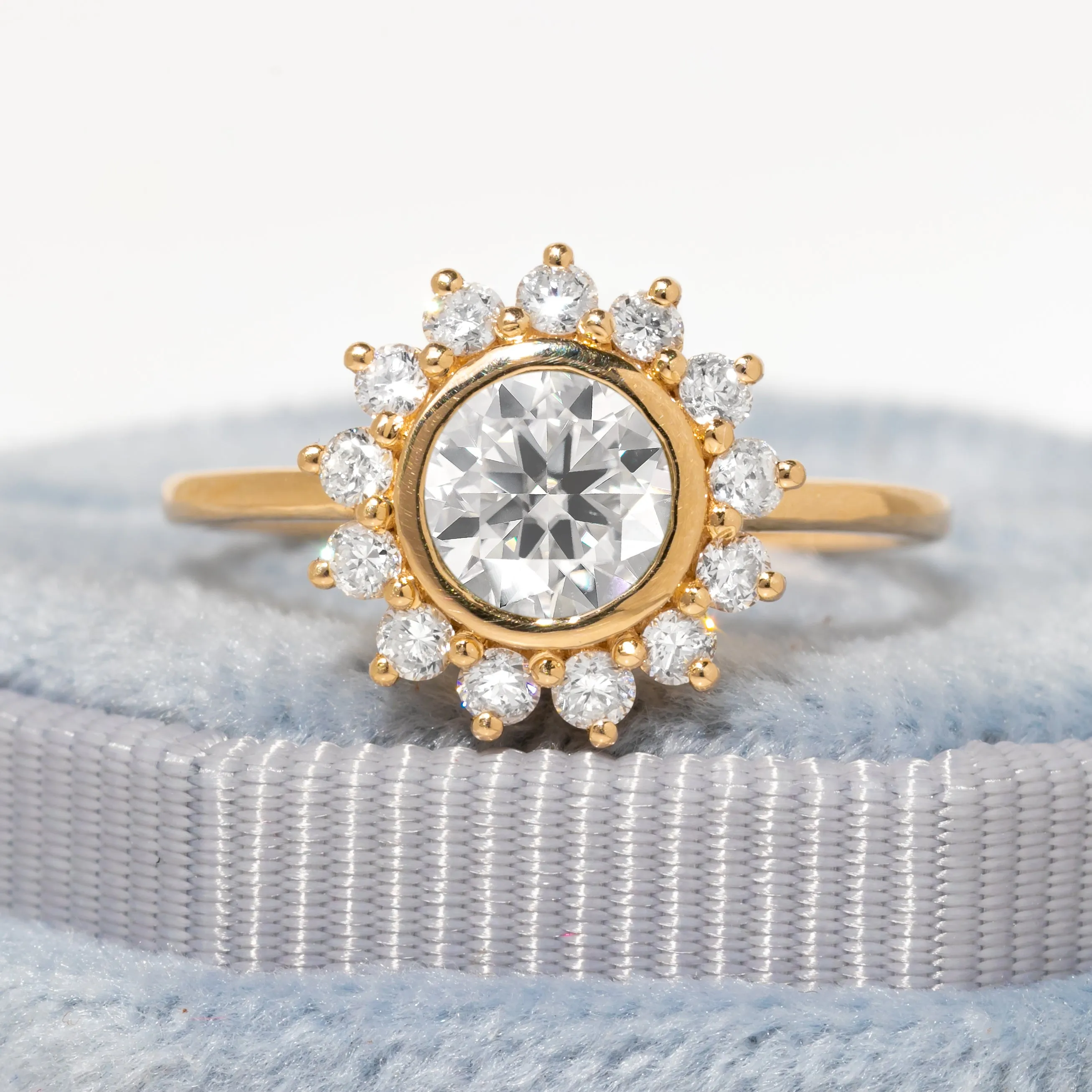 Sunny Moissanite Ring