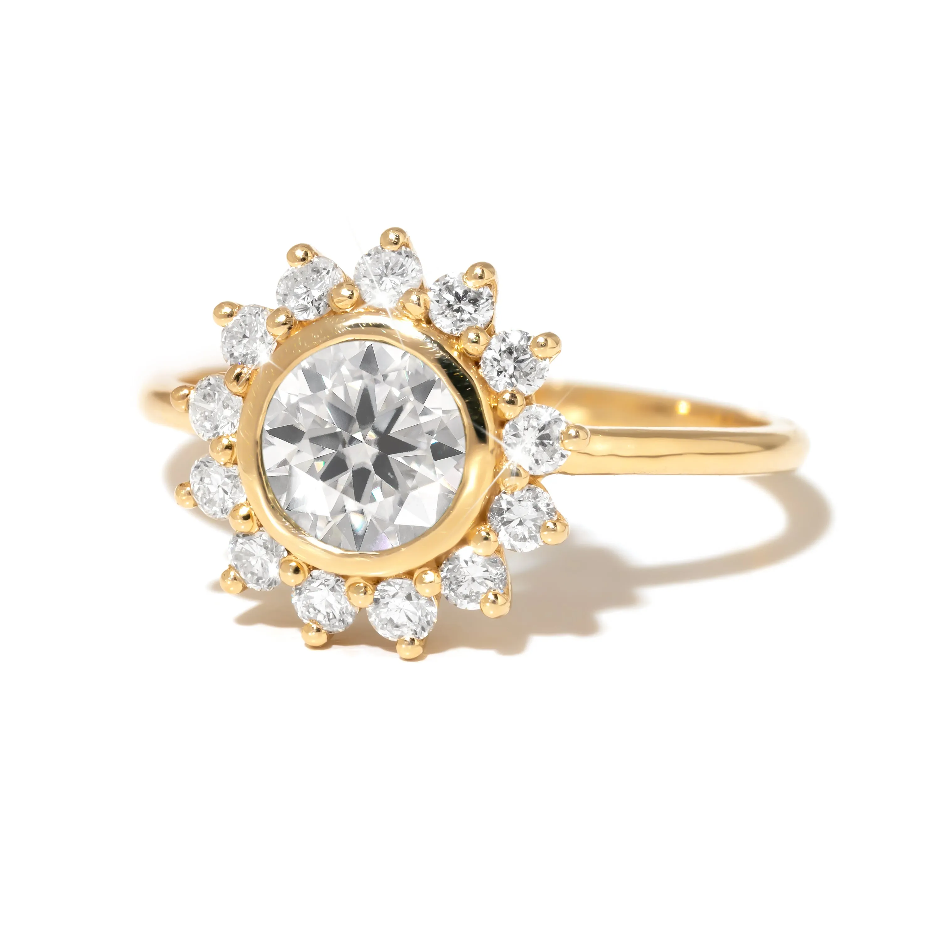 Sunny Moissanite Ring