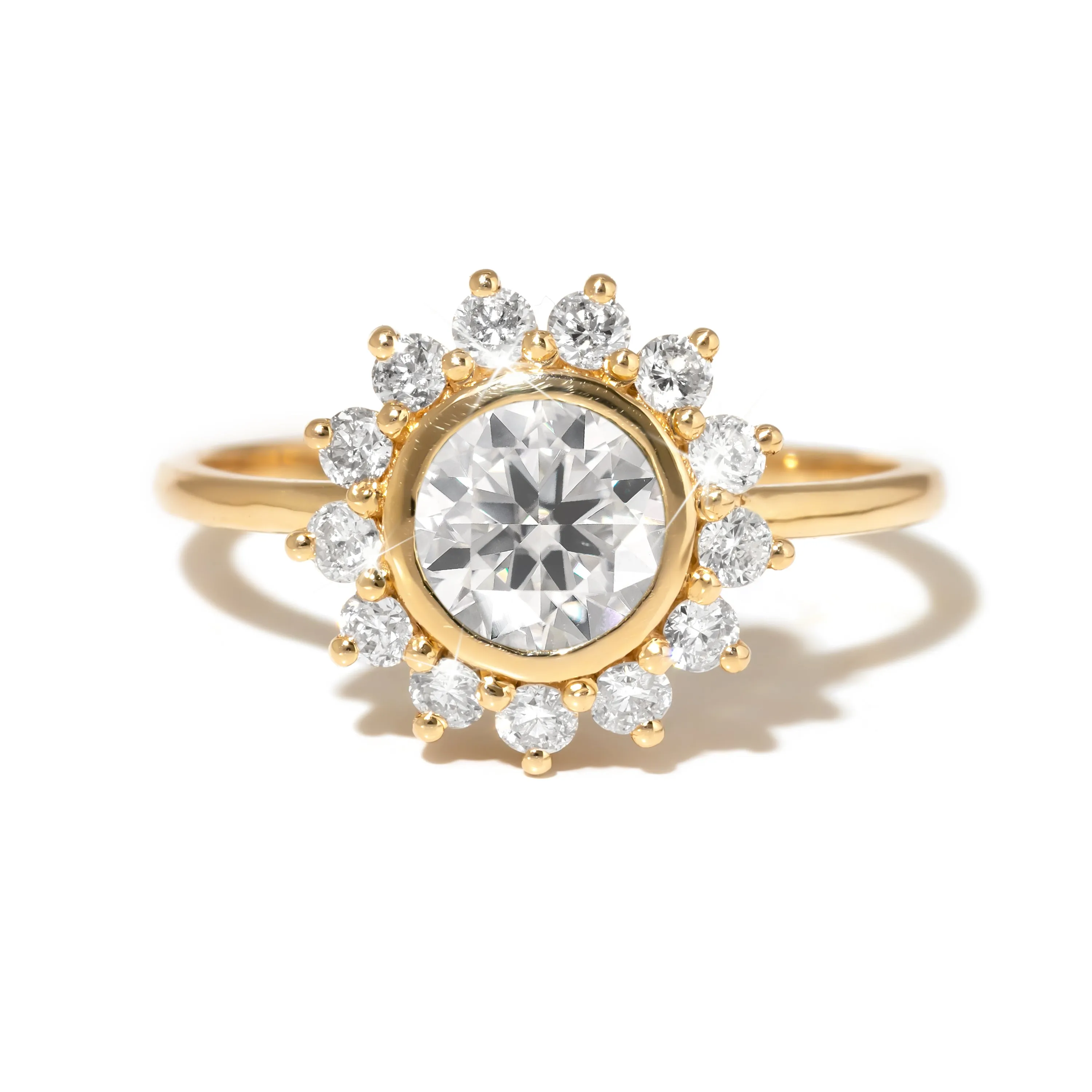 Sunny Moissanite Ring