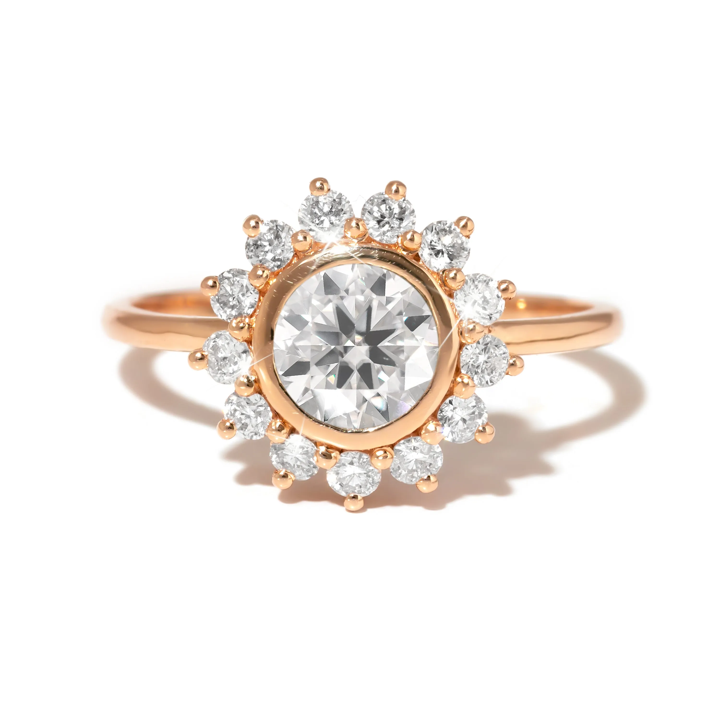 Sunny Moissanite Ring