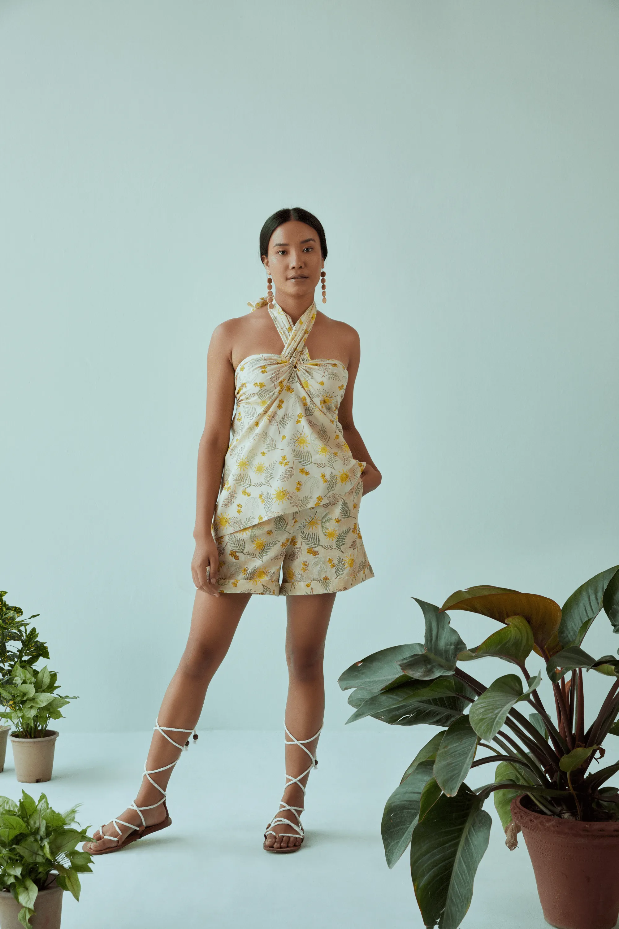 Sunny Palms tube top