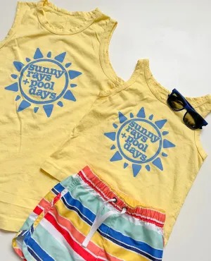 Sunny Rays   Pool Days Adult Tank