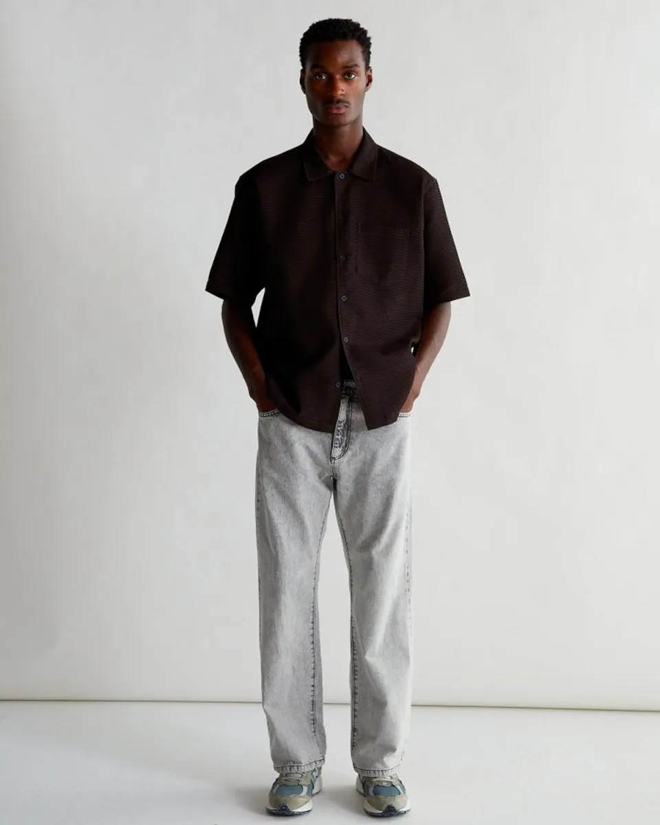 Sunny Waffle Shirt - Brown