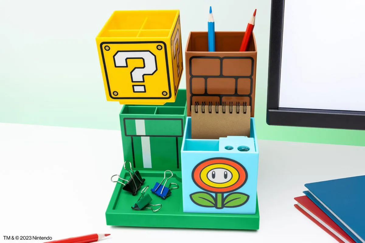 Super Mario - Schreibtisch Organizer