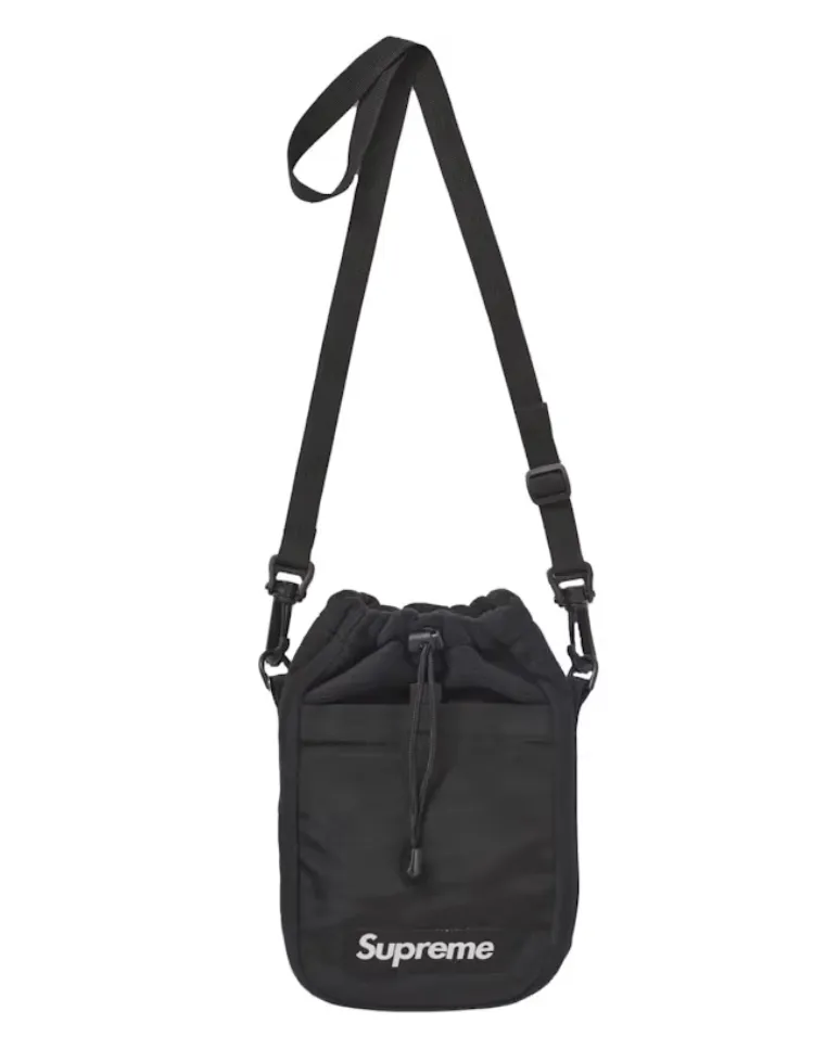 Supreme Polartec Sling Bag (Black)