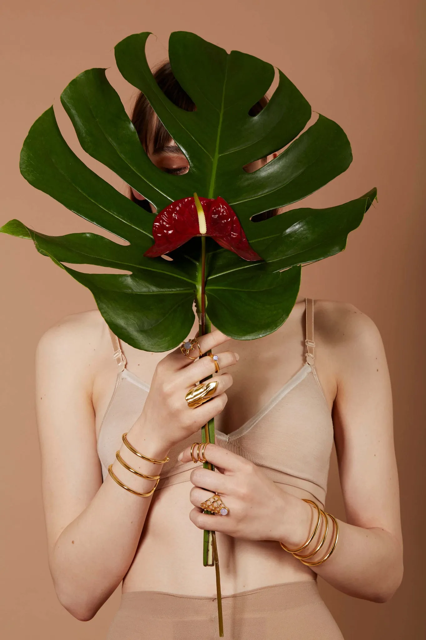 Swerve Ring in Gold