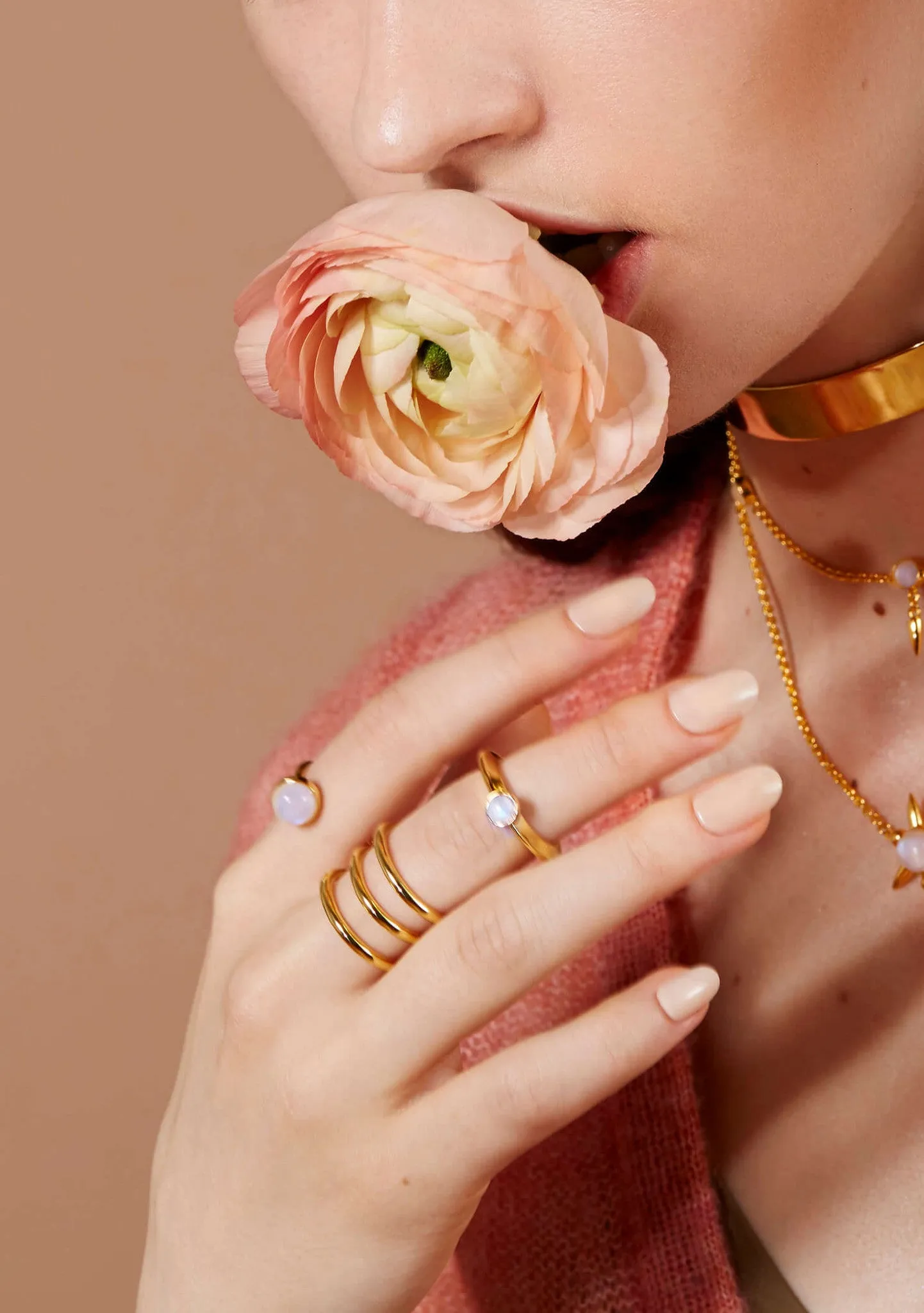 Swerve Ring in Gold