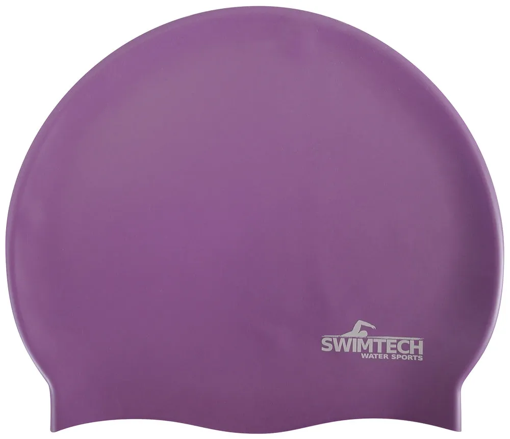 SwimTech Silicone Swim Cap